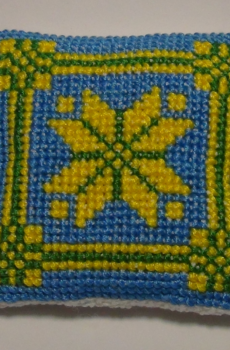 Mėlyna pagalvėlė